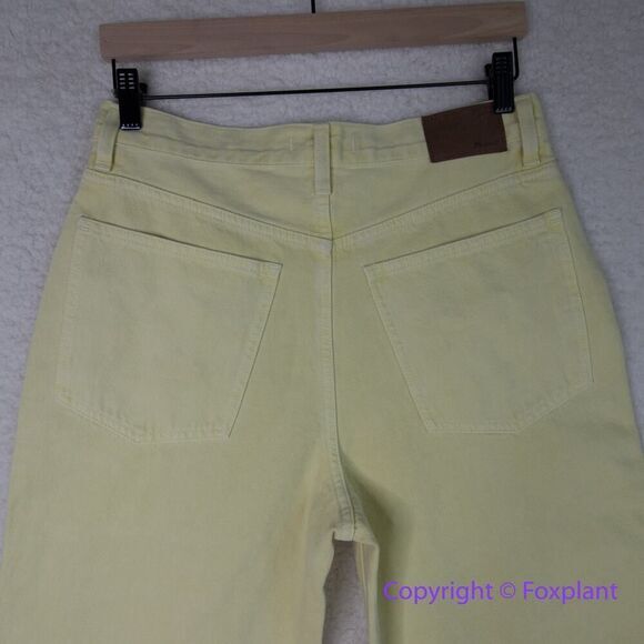 New! Madewell Baggy Straight Jeans: Garment-Dyed Edition, size 27 - Picture 9 of 15